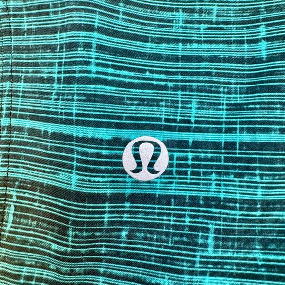 Lululemon Pace Breaker 7" Lined Shorts Green/Teal & Black NWT - Picture 4 of 8